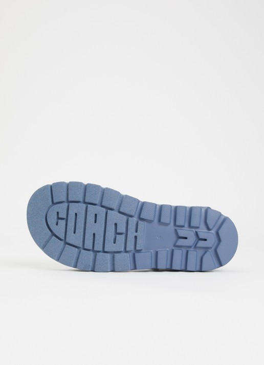 Coach Brynn sandaal van denim met strass - detail 5 blauw