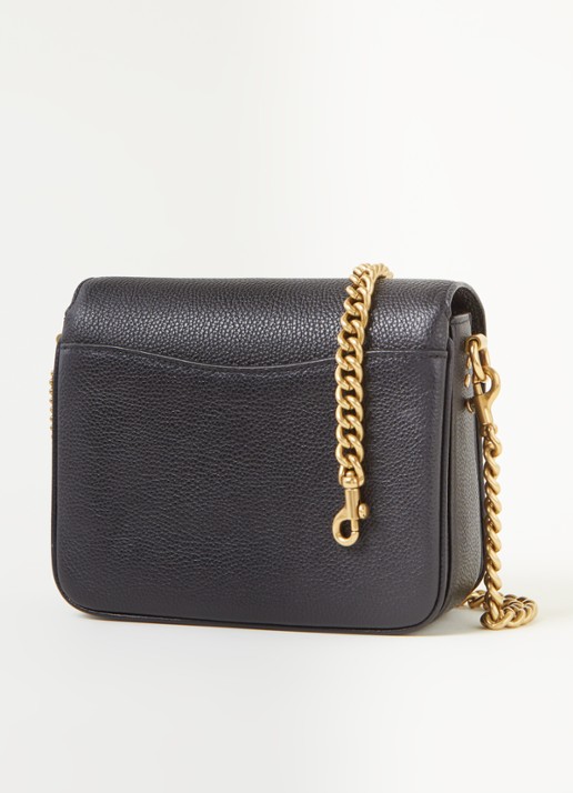 Coach Cassie 19 crossbodytas van leer  - detail 4 zwart