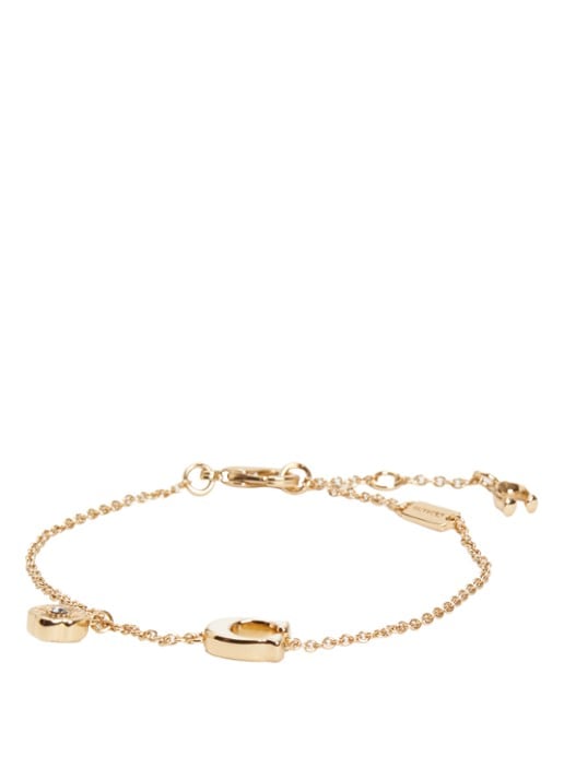 Coach Enamel armband verguld