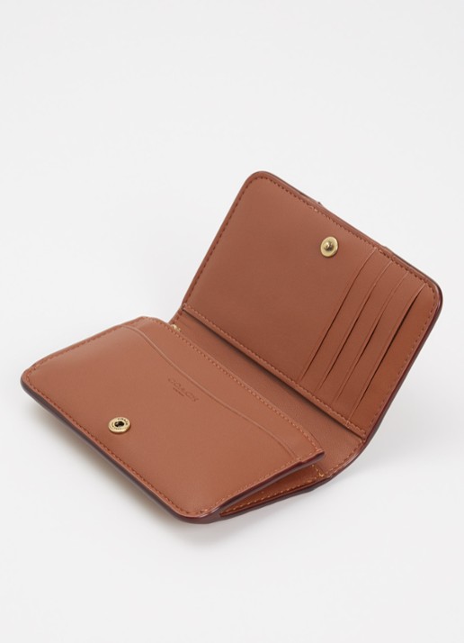 Coach Essential portemonnee met logoprint - detail bruin