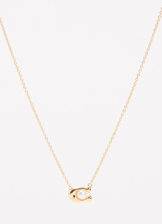Coach Ketting en oorstekers in set van 2 - detail 4 goud