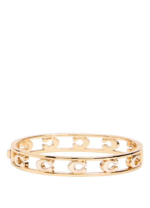 Coach Open C Hinged bangle