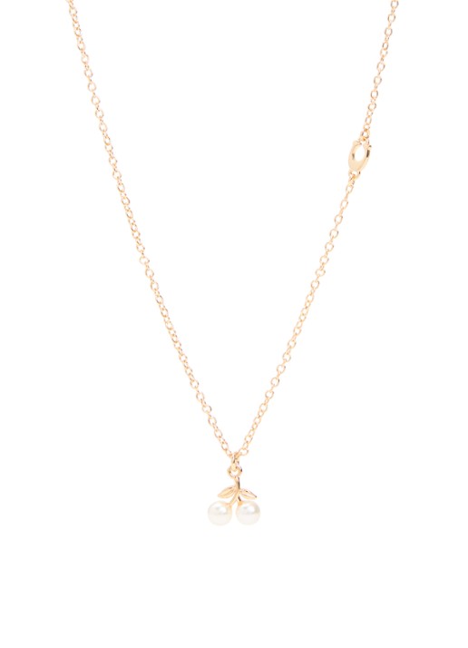 Coach Pearl Cherry ketting met hanger