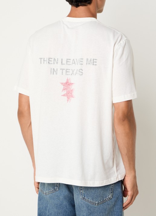 Cole Buxton Paris Texas T-shirt met front- en backprint