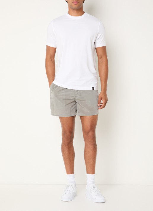 Cole Buxton Zwemshort met ritszakken - voorkant 3 lichtgrijs