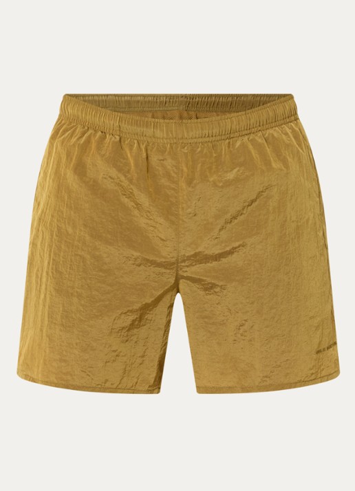 Cole Buxton Zwemshort met ritszakken - voorkant 3 mosterd