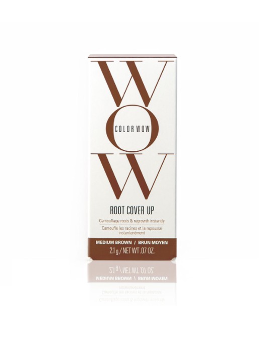 Color Wow Root Cover Up - uitgroei poeder - voorkant 5 medium brown