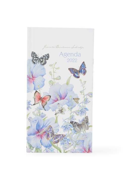 Comello Janneke Brinkman Hibiscus Lady agenda 2022 - voorkant lavendel