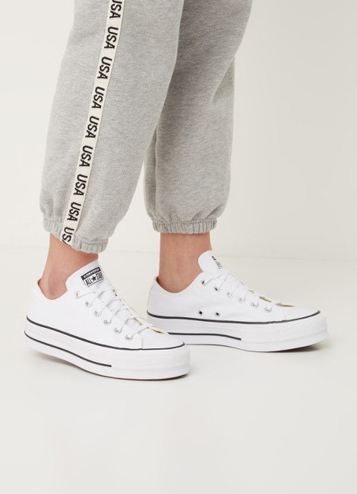 Converse Chuck Taylor All Star Lift sneaker - voorkant 2 wit