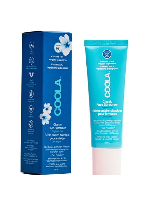 Coola Classic Body  Sunscreen Lotion SPF50 Fragrance Free - zonnebrand