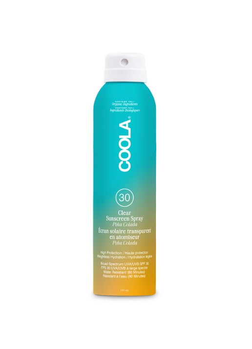 Coola Classic Body  Sunscreen Spray SPF 30 Pina Colada  - zonnebrand