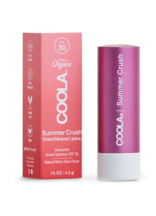 Coola Mineral Liplux SPF 30 - SPF-lippenbalsem - voorkant 2 summer crush