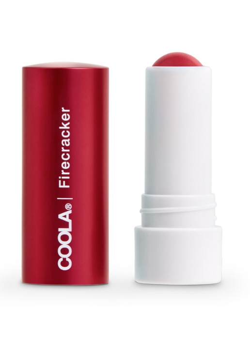Coola Mineral Liplux SPF 30 - SPF-lippenbalsem - voorkant 2 firecracker