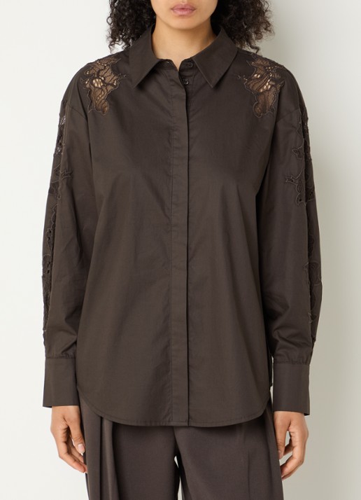 Copenhagen Muse CMShirley blouse met details van kant
