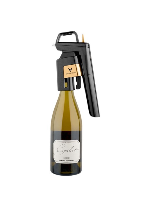 Coravin Timeless Six+ wijnsysteem - detail zwart