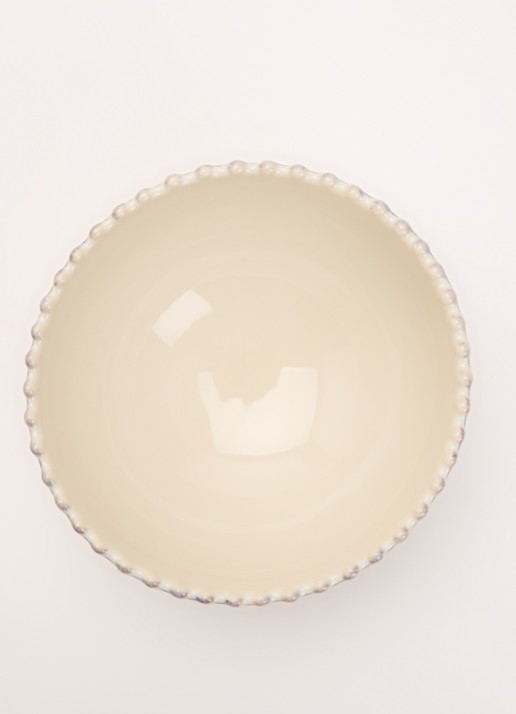 Costa Nova Pearl kom 17 cm - voorkant 2 beige