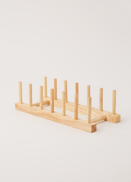 Cosy & Trendy Bordenrek van hout - voorkant 2 lichtbruin