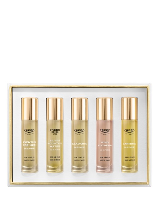 Creed Feminine Holiday 26 Set Eau de Parfum - mini parfumset - voorkant 3 beige