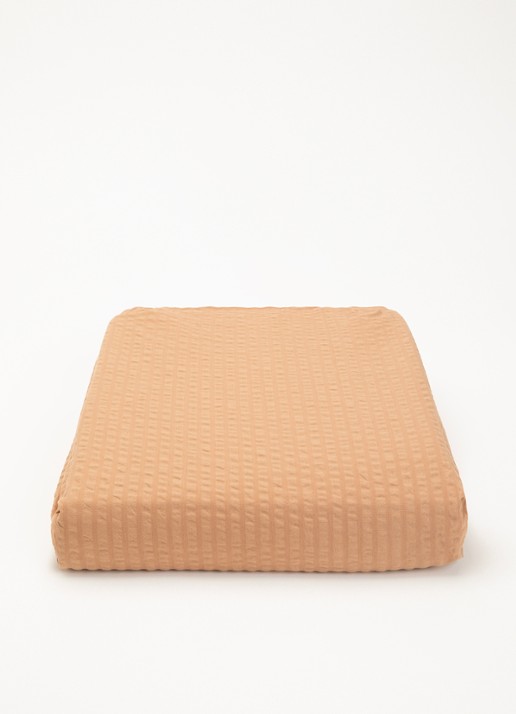 Crisp Sheets Crisp dekbedovertrekset van katoen - inclusief kussensloop - detail 4 oranje