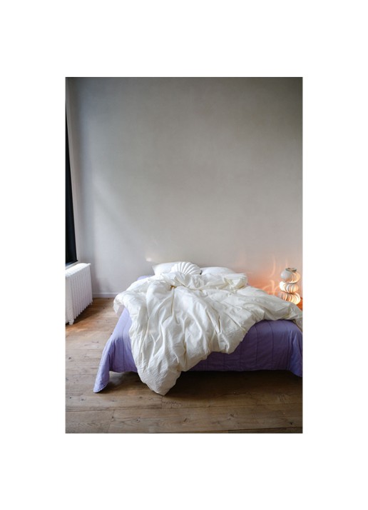 Crisp Sheets CRISP dekbedovertrekset van katoen - inclusief kussenslopen - voorkant 7 gebroken wit
