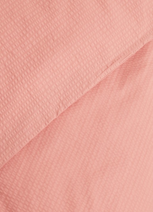 Crisp Sheets CRISP dekbedovertrekset van katoen - inclusief kussenslopen - detail 3 zalmroze