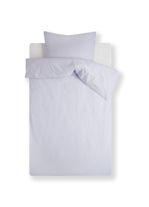 Crisp Sheets CRISP dekbedovertrekset van katoen - inclusief kussenslopen - voorkant 3 lila