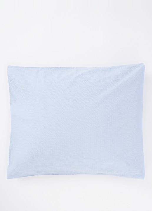 Crisp Sheets Crisp kussensloop van katoen 154TC in 2-pack - voorkant 2 lichtblauw
