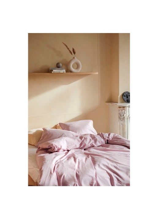 Crisp Sheets CRISP kussensloop van katoen in 2-pack - voorkant 2 oudroze