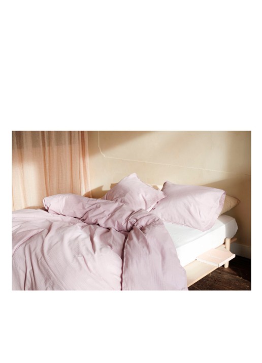 Crisp Sheets CRISP kussensloop van katoen in 2-pack - voorkant 3 oudroze