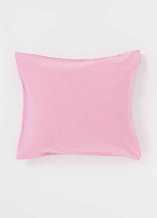 Crisp Sheets Sunset Pink kussensloop van katoen in 2-pack - voorkant 3 roze