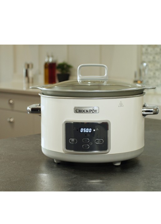 Crock-Pot Crock-Pot slowcooker 5 liter CR026 - voorkant 2 wit