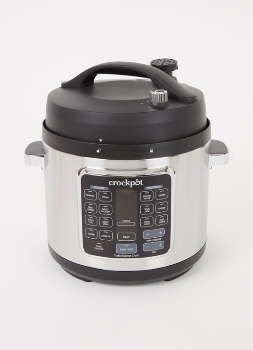 Crock-Pot Express Pot Turbo multicooker 5,6 liter CR062 - voorkant 2 zilver