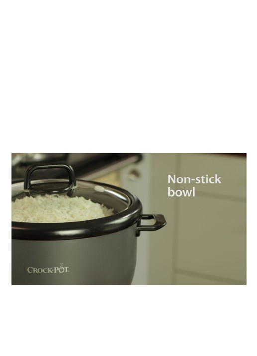 Crock-Pot Rijstkoker 1,8 liter CRR029 - detail 6 antraciet
