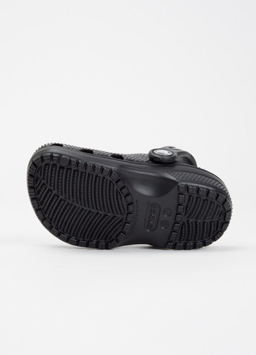 Crocs Classic Clog instapper met logo - detail 4 zwart