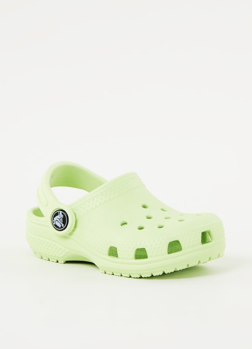 Crocs Classic Clog instapper - voorkant lichtgroen