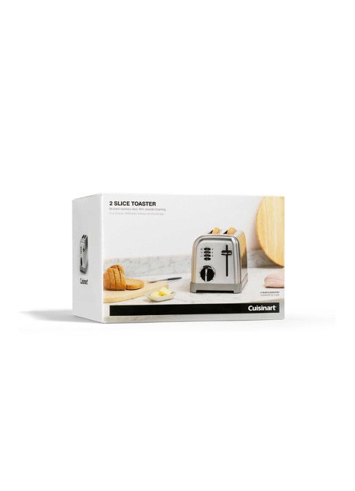 Cuisinart Broodrooster 2-slots CPT160E - detail zilver