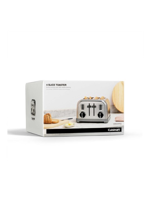 Cuisinart Broodrooster 4-slots - detail 3 zilver