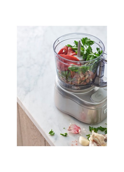 Cuisinart Mini Prep Pro keukenmachine 0,9 liter ECH4SE - voorkant 2 zilver