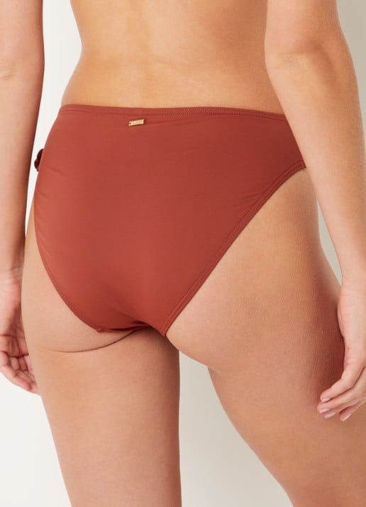 Cyell Henna Vibes bikinislip - achterkant kastanjebruin