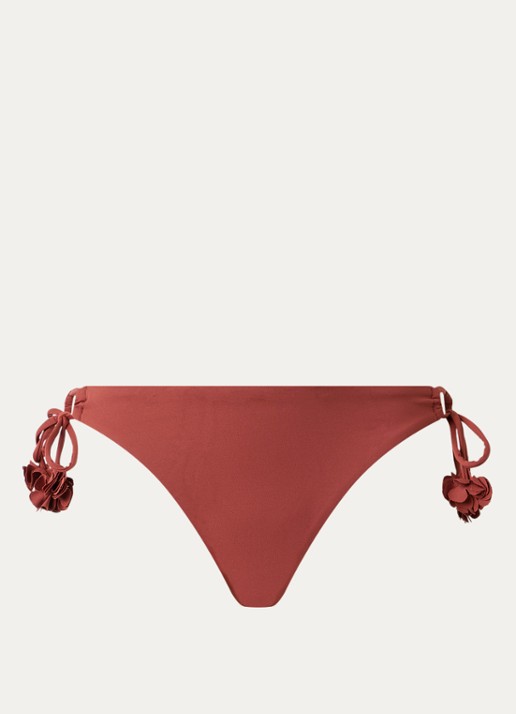Cyell Henna Vibes bikinislip - voorkant kastanjebruin