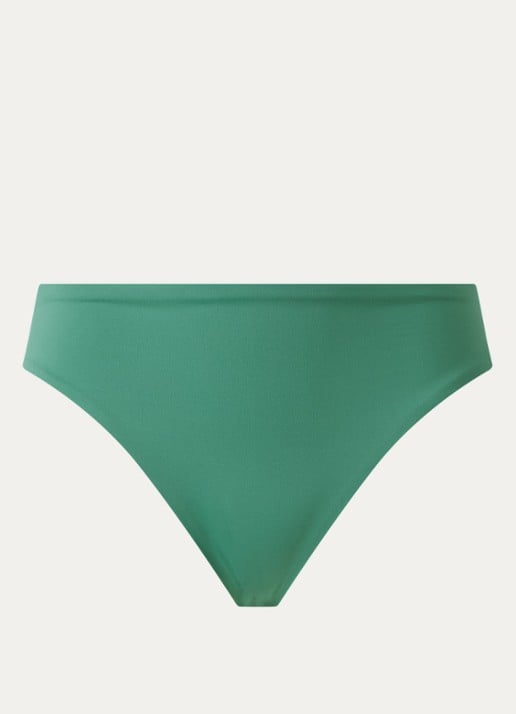 Cyell Oasis high waisted bikinislip  - voorkant 4 groen