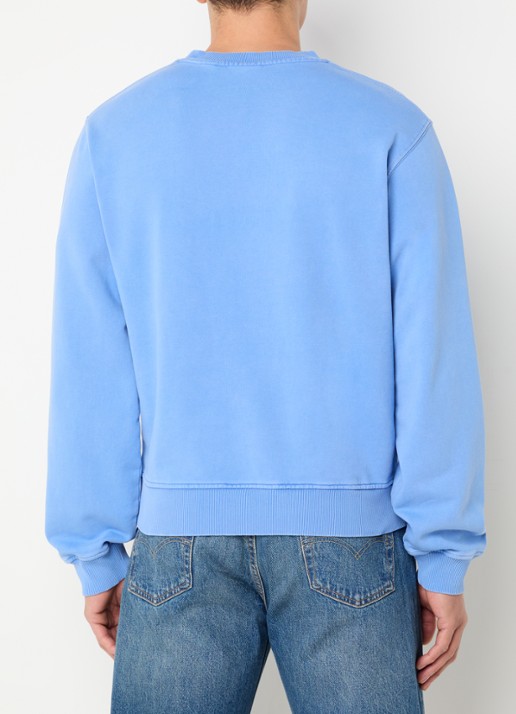 Daily Paper Dias sweater met logo - achterkant blauw