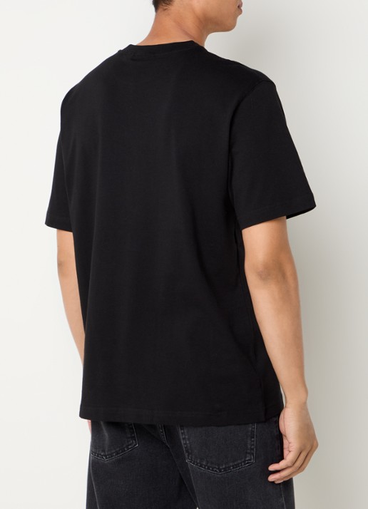 Daily Paper Dias T-shirt met logo - achterkant zwart