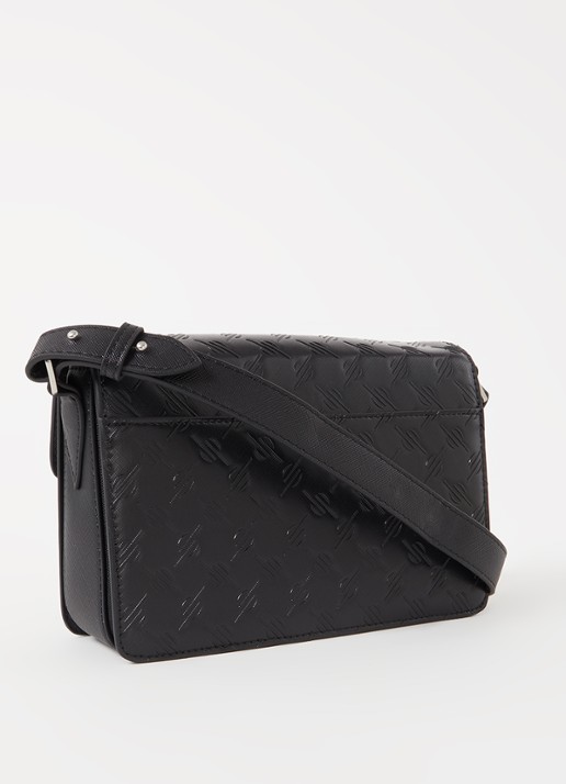 Daily Paper Meru crossbodytas met logoprint - achterkant zwart