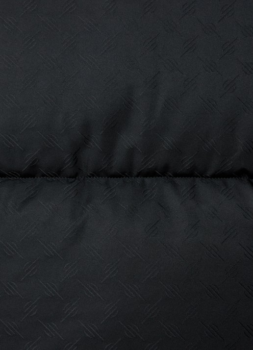 Daily Paper Puffer jack met capuchon - detail 3 zwart
