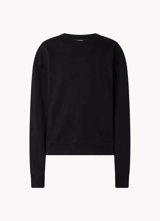 Daily Paper Ragla sweater met backprint - voorkant zwart