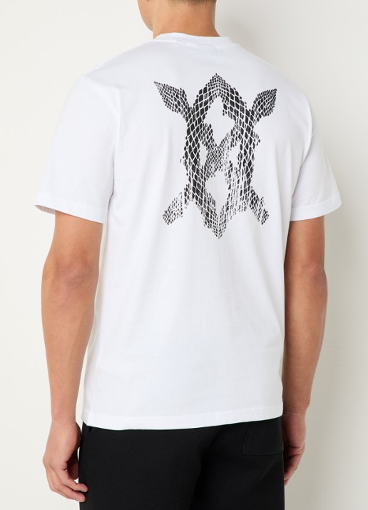 Daily Paper T-shirt met logo- en backprint