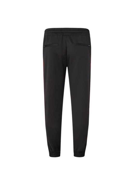 Daily Paper Tapered fit joggingbroek met logoband - achterkant diepzwart