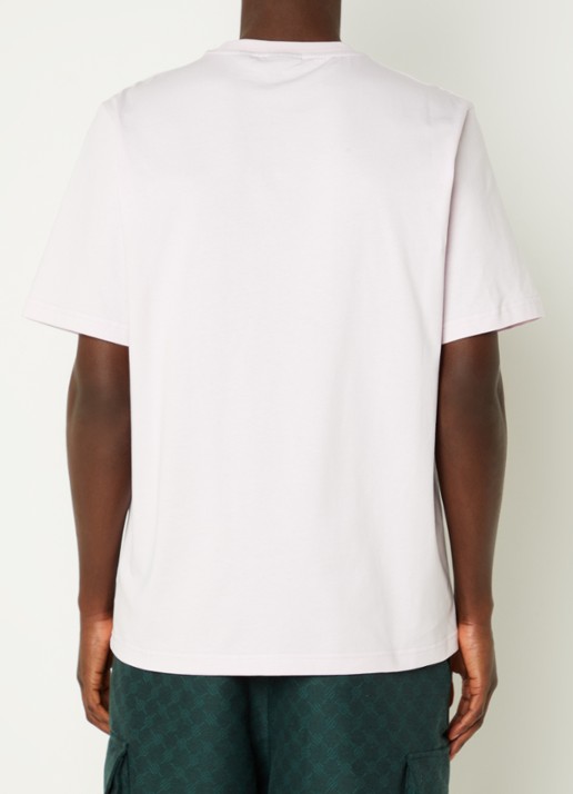 Daily Paper Unified T-shirt met logo en stretch - achterkant 4 lichtroze