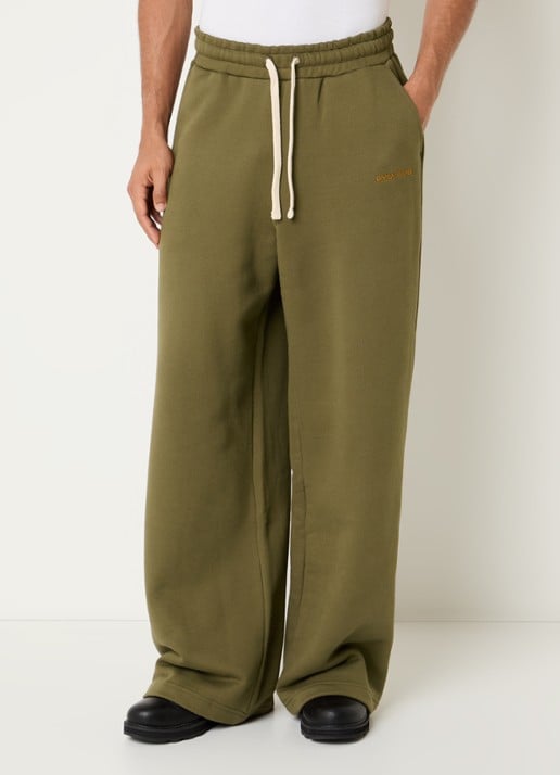 Daily Paper Wide leg broek met logo